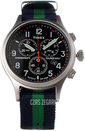 Timex Czarny/Tkanina Ø43 mm TW2V10400LG