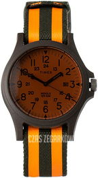 Timex Pomarańczowy/Skóra Ø40 mm TW2V14200LG