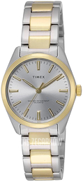 Timex Highview Srebrny/Stal w odcieniu złota Ø32 mm TW2V26400