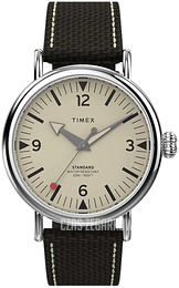 Timex Standard Kremowy/Skóra Ø40 mm TW2V44100