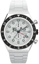 Timex Classic Biały/Stal Ø40 mm TW2V69900