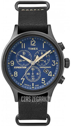 Timex Expedition Niebieski/Skóra TW4B04200D7