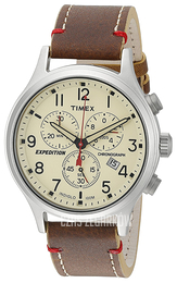 Timex Expedition Beżowy/Skóra Ø42 mm TW4B04300