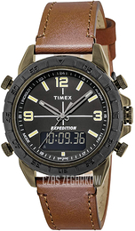 Timex Czarny/Skóra Ø41 mm TW4B17200