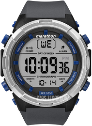 Timex Marathon Ekran LCD/Żywica z tworzywa sztucznego Ø50 mm TW5M33000