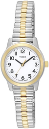 Timex Biały/Stal w odcieniu złota Ø25 mm TWG027800