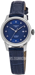 Tissot Le Locle Niebieski/Skóra Ø29 mm T006.207.16.046.00