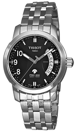 Tissot Czarny/Stal Ø38 mm T014.421.11.057.00