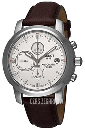 Tissot Biały/Skóra Ø43 mm T014.427.16.031.00