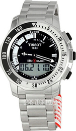 Tissot Czarny/Stal Ø44 mm T026.420.11.051.01