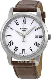 Tissot T-Classic Classic Dream Biały/Skóra Ø38 mm T033.410.16.013.01