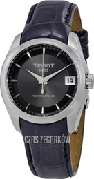Tissot Couturier Szary/Skóra Ø32 mm T035.207.16.061.00