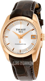 Tissot T-Trend Srebrny/Skóra Ø32 mm T035.207.36.031.00