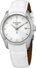 Tissot Couturier Srebrny/Skóra Ø32 mm T035.210.16.031.00