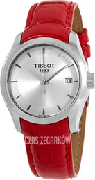 Tissot Couturier Srebrny/Skóra Ø32 mm T035.210.16.031.01