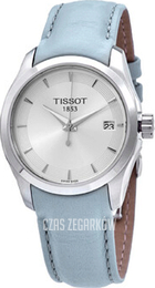 Tissot Couturier Srebrny/Skóra Ø32 mm T035.210.16.031.02