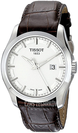 Tissot Srebrny/Skóra Ø39 mm T035.410.16.031.00