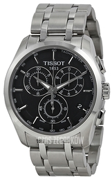 Tissot Couturier Czarny/Stal Ø41 mm T035.617.11.051.00