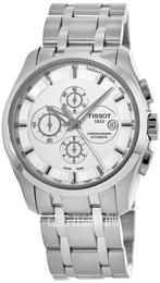 Tissot Couturier Srebrny/Stal Ø43 mm T035.627.11.031.00