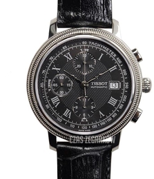 Tissot T-Classic Czarny/Skóra Ø42 mm T045.427.16.053.00