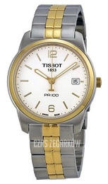 Tissot Biały/Stal Ø40 mm T049.410.22.017.00