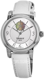 Tissot T-Lady Biały/Skóra Ø35 mm T050.207.17.117.05
