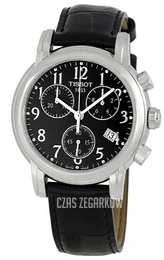 Tissot T-Classic Czarny/Skóra Ø35 mm T050.217.16.052.00