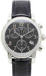 Tissot Dressport Czarny/Skóra Ø35 mm T050.217.16.052.01