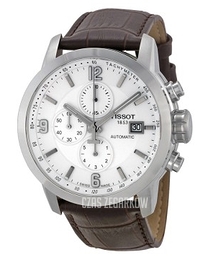Tissot PRC 200 Biały/Skóra Ø44 mm T055.427.16.017.00
