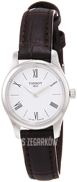 Tissot Tradition Biały/Skóra Ø25 mm T063.009.16.018.00