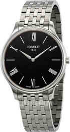 Tissot Tradition Czarny/Stal Ø39 mm T063.409.11.058.00
