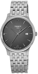 Tissot Tradition Szary/Stal Ø42 mm T063.610.11.067.00