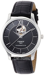 Tissot Tradition Czarny/Skóra Ø40 mm T063.907.16.058.00