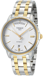 Tissot T-Classic Srebrny/Stal w odcieniu złota Ø39.7 mm T0659302203100