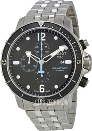 Tissot Seastar Czarny/Stal Ø48 mm T066.427.11.057.00