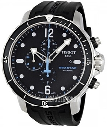 Tissot Seastar Czarny/Guma Ø48 mm T066.427.17.057.00