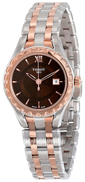 Tissot T-Lady Quartz Small Lady Brązowy/Stal w kolorze różowego złota Ø28 mm T072.010.22.298.00
