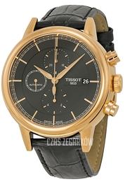 Tissot Carson Automatic Chronograph Gent Szary/Skóra Ø42.3 mm T085.427.36.061.00