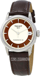 Tissot Luxury Wielokolorowy/Skóra Ø33 mm T086.207.16.261.00