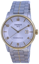 Tissot Luxury Srebrny/Stal w odcieniu złota Ø41 mm T086.407.22.037.00