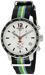 Tissot Quickster Biały/Stal Ø42 mm T095.417.17.037.02
