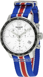 Tissot Quickster Biały/Stal Ø42 mm T095.417.17.037.18