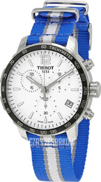 Tissot Quickster Biały/Stal Ø42 mm T095.417.17.037.19