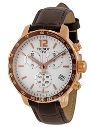 Tissot Tissot T-Sport Srebrny/Skóra Ø42 mm T095.417.36.037.00