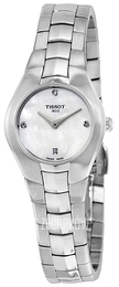 Tissot T-Lady Round Biały/Stal Ø25.9 mm T096.009.11.116.00