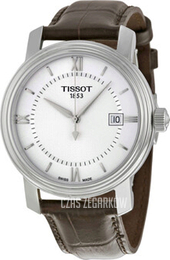 Tissot Bridgeport Quartz Gent Srebrny/Skóra Ø40 mm T097.410.16.038.00