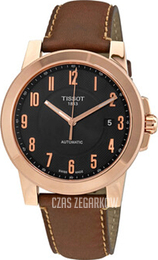 Tissot T-Classic Czarny/Skóra Ø44 mm T098.407.36.052.01