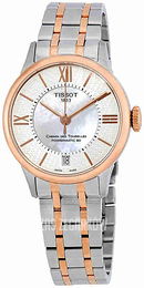 Tissot Chemin Des Tourelles Srebrny/Stal w kolorze różowego złota Ø32 mm T099.207.22.118.01