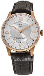 Tissot Chemin Des Tourelles Srebrny/Skóra Ø42 mm T099.429.36.038.00