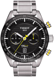 Tissot Prs 516 Czarny/Stal Ø45 mm T1004271105100